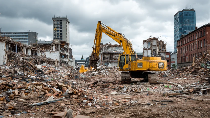 Ēku un būvju demontāža