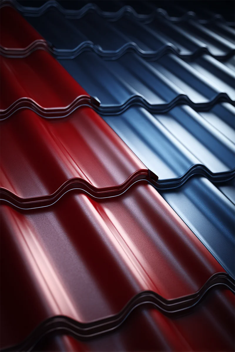 Metāla dakstiņu montāža Latvijā