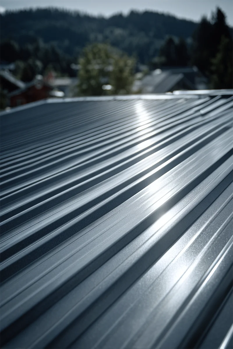 Valcētā skārda jumta (standing seam) montāža